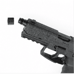 H&K VP9 Tactical GBB Airsoft – Threaded Barrel, NATO Service Pistol