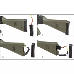 H&K G3 Airsoft AEG — Aukstā kara Bundesvēra šautene, AK-4 platforma | CheapAirsoft