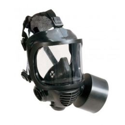 Gas mask with filter