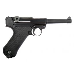 Metāla airsoft pistole Luger P08 ar gāzes triecienu