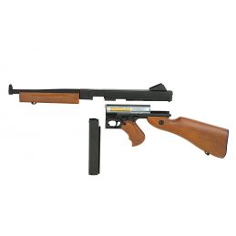 Thompson M1A1 metalinis Antrojo pasaulinio karo laikų airsofto ginklas