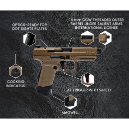CANIK TP9 Elite Combat TAN v.2