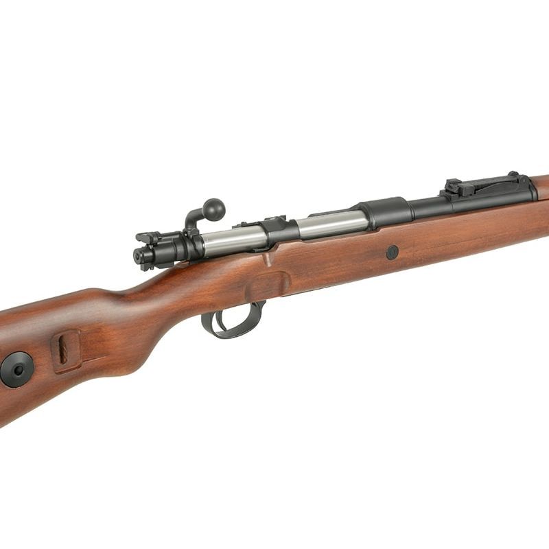 Kar98 Airsoft šautene - īsta koka