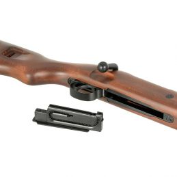 Kar98 airsoft šautuvas - tikros medienos buožė