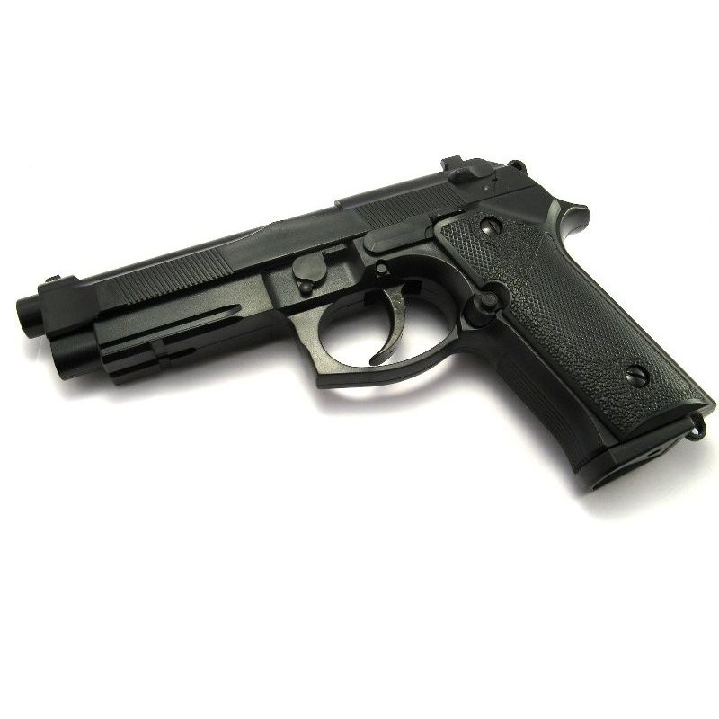 Jaudīga Beretta M9 airsoft zaļās gāzes pistole – Non-Blowback