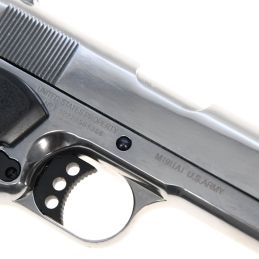 Kiiltav Colt 1911 Defender roheline gaasiga airsoft püstol