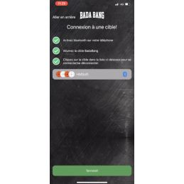 Elektroniskais Airsoft, pneimatiskais mērķis BADABANG