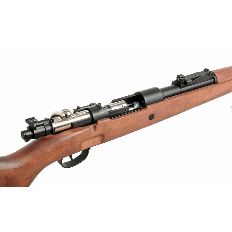 Airsoft Kar98k tikro medžio su šoviniais