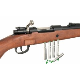 Airsoft Kar98k Real Wood koos kestadega