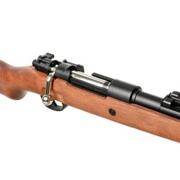 Airsoft Kar98k tikro medžio su šoviniais
