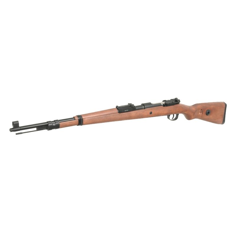 Airsoft Kar98k tikro medžio su šoviniais