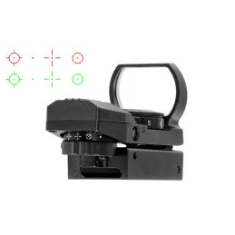 Atviro tipo Airsoft raudono/žalio taško kolimatorinis taikiklis