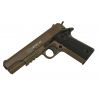 Colt M1911 TAN spyruoklinis pistoletas su metaliniu šliaužikliu