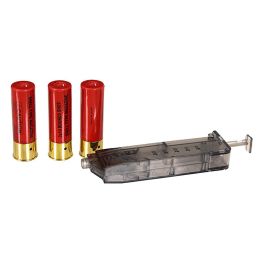 Kolmekordne Airsoft Shotgun realistlike kestadega