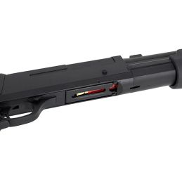Kolmekordne Airsoft Shotgun realistlike kestadega