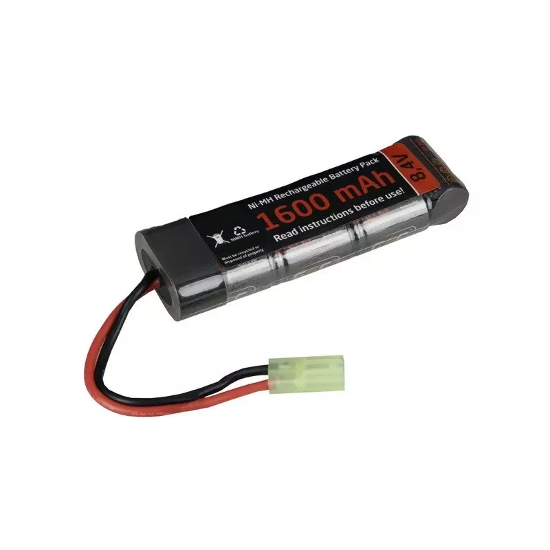 Airsoft įkraunama NiMH baterija 9,6 V