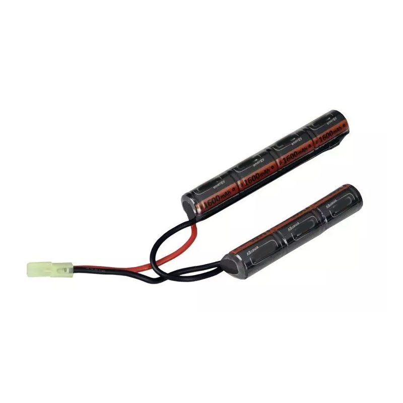 Airsoft uzlādējams NiMH akumulators 9,6 V, 2 daļas