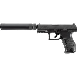 Airsoft Spring Pistol Walther PPQ Navy with Silencer