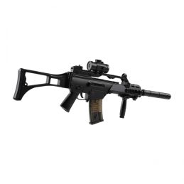 Lēta G36C Full Auto Airsoft replika ar aksesuāriem
