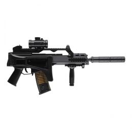 Lēta G36C Full Auto Airsoft replika ar aksesuāriem