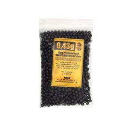 Heaviest 6 mm airsoft BBs - 1000 pcs, 0.43 g, for sharp shooting