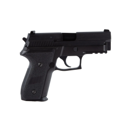 Kompaktiškas metalinis pistoletas su judančiu šliaužikliu Sig Sauer P229