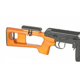 Tikro medžio buožės SVD Dragunov airsoft šautuvas