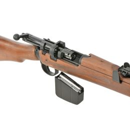 Lee Enfield Airsoft Šautene Īsts Koks Čaulu Izmešana