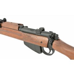 Lee Enfield Airsoft Šautene Īsts Koks Čaulu Izmešana