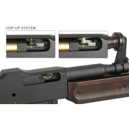 M1918 BAR lengvoji kulkosvaidžio replika – Tikras medis