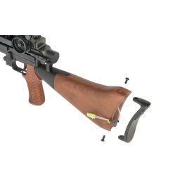 Type 96 Machine Gun Airsoft Replica, Real Wood