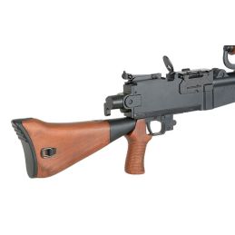 Type 96 Machine Gun Airsoft Replica, Real Wood