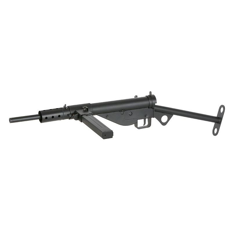 Airsoft STEN istorinis automatas Britų Imperijos