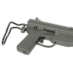 M3A1 Grease Gun Švirkštas metalinis airsoft automatas