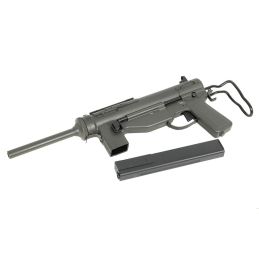 M3A1 Grease Gun Švirkštas metalinis airsoft automatas
