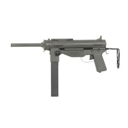 M3A1 Grease Gun Švirkštas metalinis airsoft automatas