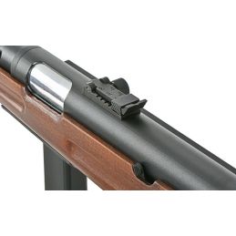 Retas Airsoft Beretta Model 38 su tikros medienos buože