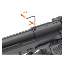 Galingas Beretta M9 airsoft green gas pistoletas – Non-Blowback