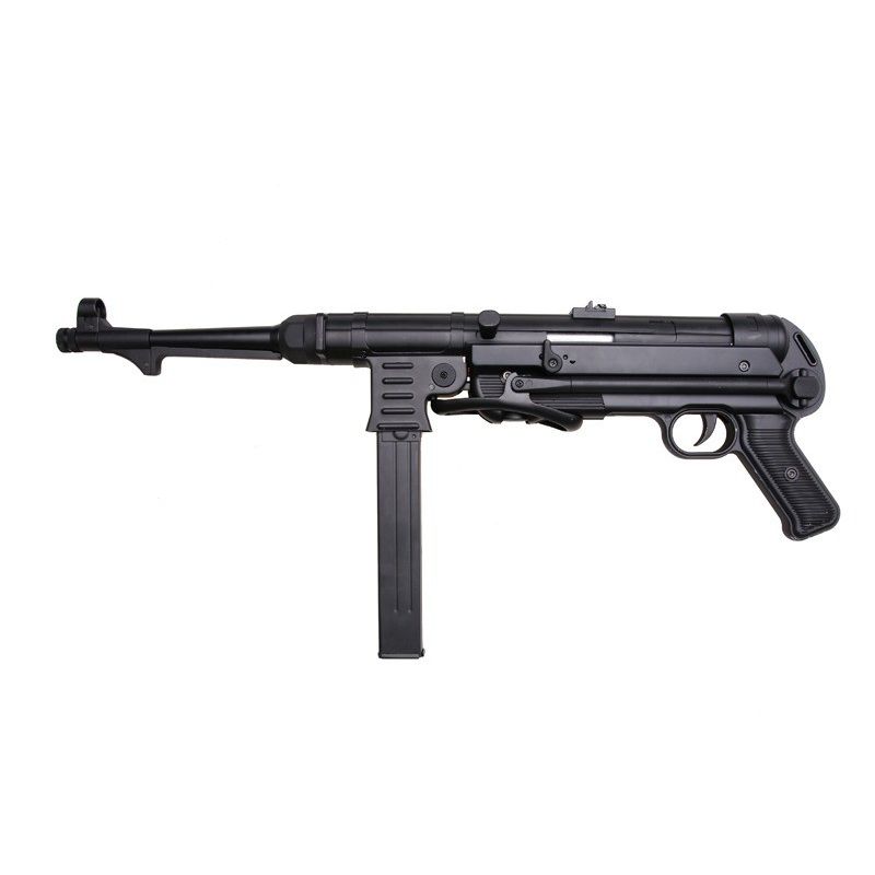 MP40 Full Metal AEG airsoft automaatpüstol - must