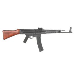 StG 44 Sturmgewehr tikro medžio AEG airsoft šautuvas – pilnai metalinė WWII replika
