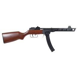 Snow Wolf SW-09 PPSh-41 AEG Airsoft SMG - Puiduefektiga viimistlus, täismetall, 1000-padruniline trummel