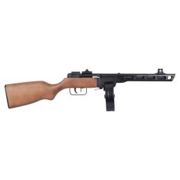 Snow Wolf SW-09W PPSh-41 AEG Airsoft SMG - Ehtne puit, täismetall, 1000-rd trummel