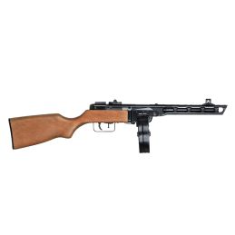 S&T PPSh-41 EBB AEG Airsoft SMG - ABS Stock, 1000-rd trummel (STAEG01FW)