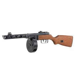 S&T PPSh-41 EBB AEG Airsoft SMG - ABS Stock, 1000-rd trummel (STAEG01FW)