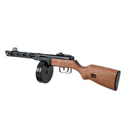 S&T PPSh-41 EBB AEG Airsoft SMG - ABS stobrs, 1000 gab. cilindrs (STAEG01FW)