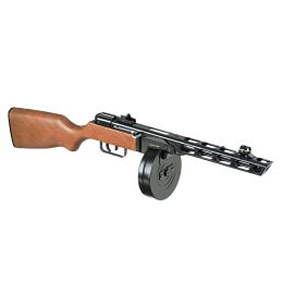 S&T PPSh-41 EBB AEG Airsoft SMG - ABS stobrs, 1000 gab. cilindrs (STAEG01FW)