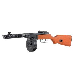 S&T PPSh-41 EBB AEG Airsoft SMG – Real Wood, 2000-rd Drum (STAEG01)
