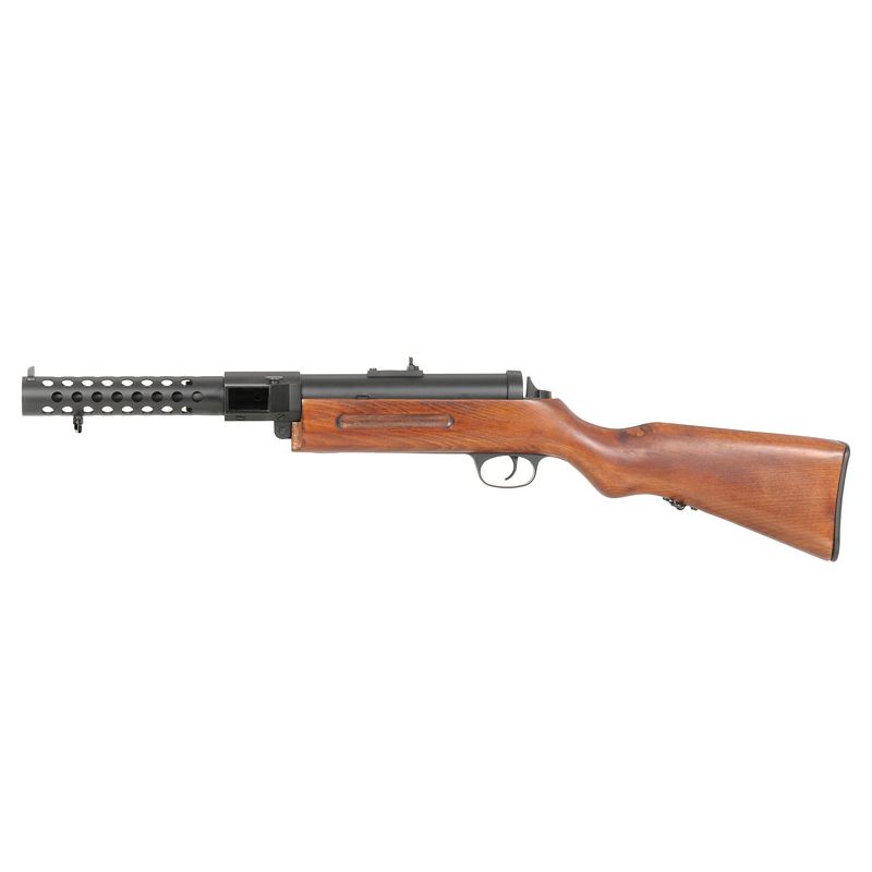 Snow Wolf SW-021 MP18 AEG Airsoft SMG – Real Wood, the First Submachine Gun