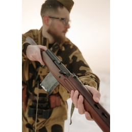 SVT-40 Airsoft Rifle – Real Wood, the Soviet Self-Loading WWII Rifle