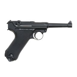 Luger P08 CO2 pneimatiskā pistole - pilnmetāla, vācu Otrā pasaules kara šaujamierocis, spēcīgāka par zaļo gāzi
